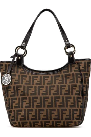 Fendi 2000-2010 Zucca Chef Canvas Tote Bag