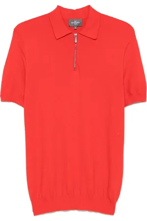 ERIC BOMPARD Poloshirt aus Piqué mit Reißverschluss