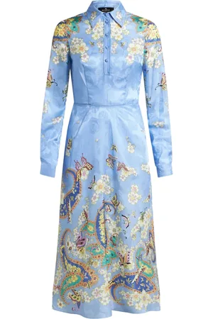 Etro Mittellanges Hemdkleid