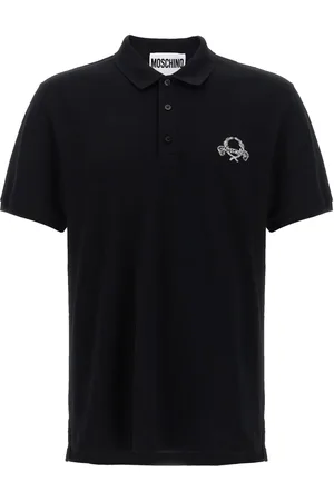 Moschino Poloshirt mit Logo-Stickerei