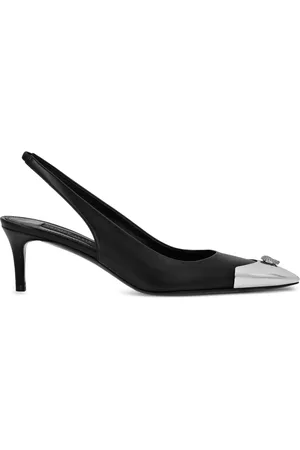 Philipp Plein Skull Strass Slingback-Pumps
