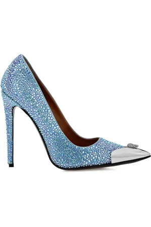 Philipp Plein Mix Strass Pumps
