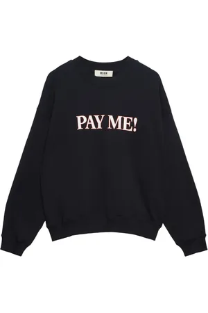 Msgm Sweatshirt mit Slogan-Print