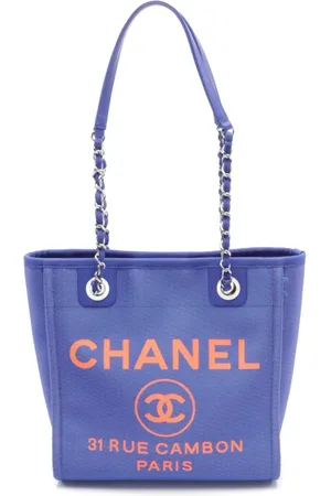 CHANEL 2021-2022 Deauville PM Tote Bag