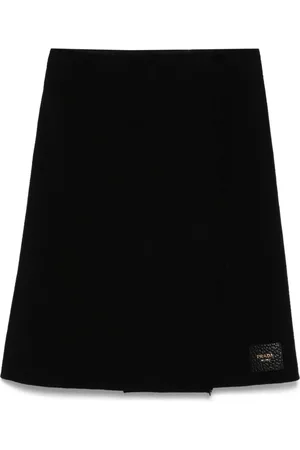 Prada Gewickelter Midirock