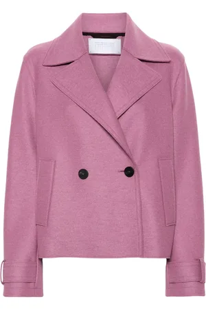 Harris Wharf London Cropped-Jacke aus Wolle