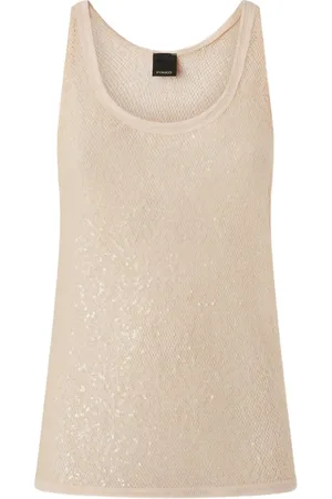 Pinko Tanktop mit Pailletten