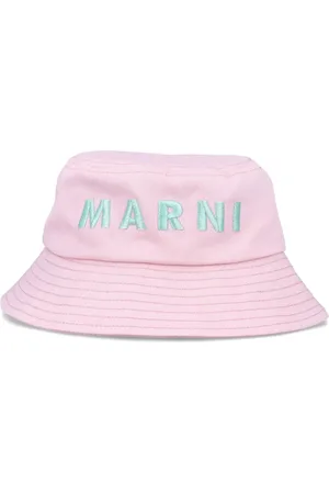 Marni Fischerhut mit Logo-Stickerei