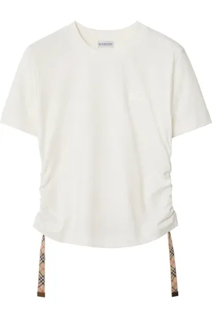 Burberry T-Shirt mit karierten Details