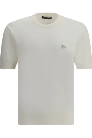Dolce & Gabbana T-Shirt mit Logo-Schild