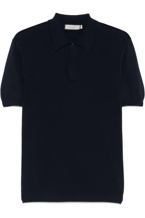 CANALI Gestricktes Poloshirt