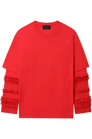 Simone Rocha T-Shirt mit Rüschendetail