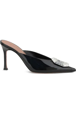 Amina Muaddi Camelia Mules 90mm