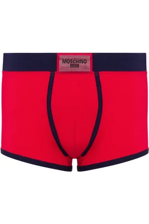 Moschino Shorts mit Logo-Applikation