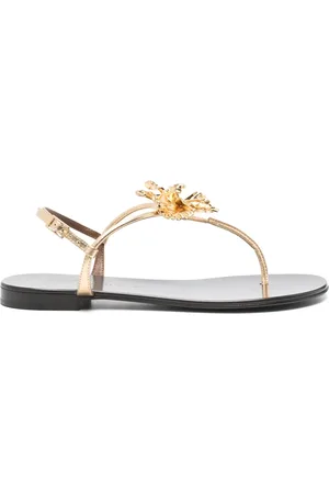 Giuseppe Zanotti Flache Orchid Sandalen
