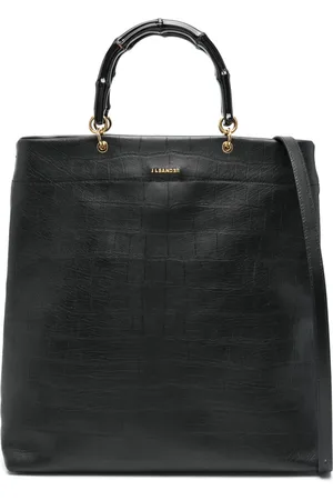 Jil Sander Handtasche mit Kroko-Effekt