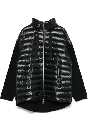 HERNO Steppjacke mit gestrickten Einsätzen