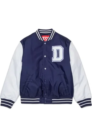 Diesel Bomberjacke mit Logo-Applikation