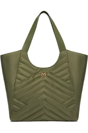 Pinko Gesteppte Handtasche mit Logo