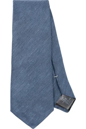 CANALI Seidenkrawatte mit Slub-Textur