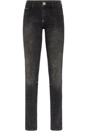 Philipp Plein Jeans mit Kristallverzierung