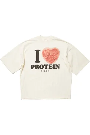 DOUBLET T-Shirt mit Text-Print