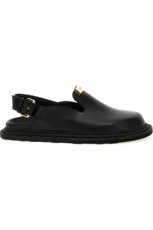 Moschino Sandalen mit Logo-Schild