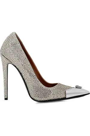 Philipp Plein Mix Strass Pumps