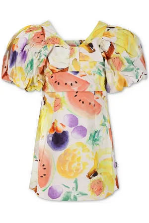 Molo Kleid mit Früchte-Motiv