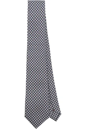CANALI Seidenkrawatte mit Jacquardmuster