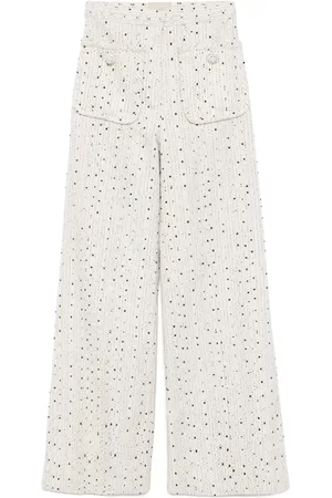 Elie saab Tweed-Hose
