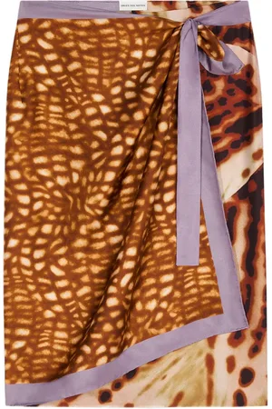 DRIES VAN NOTEN Gewickelter Rock