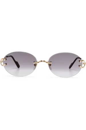 Cartier Rahmenlose Sonnenbrille