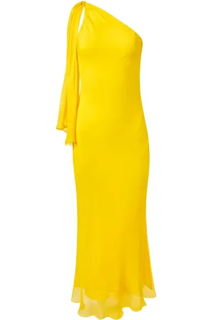 Alejandra Alonso Rojas Asymmetrisches Seidenkleid