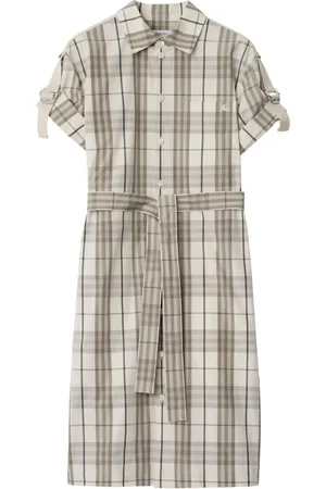Burberry Kariertes Hemdkleid