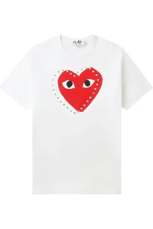 Comme des Garçons T-Shirt mit Herz-Print