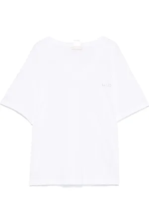 Liu Jo T-Shirt mit Logo-Verzierung