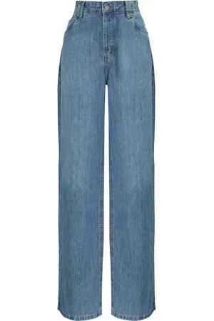 Gloria Coelho Jeans mit weitem Bein