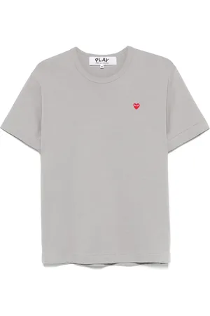 Comme des Garçons T-Shirt mit Logo-Applikation