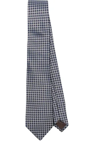 CANALI Seidenkrawatte mit Jacquardmuster