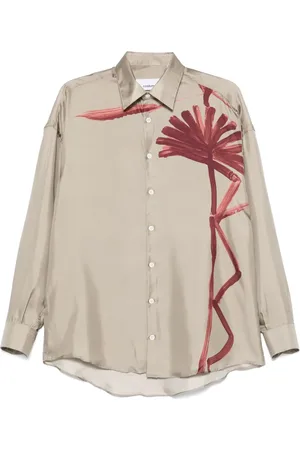 COSTUMEIN Hemd mit Blumen-Print