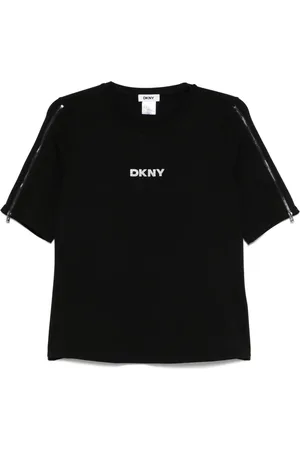 DKNY T-Shirt mit Logo-Applikation