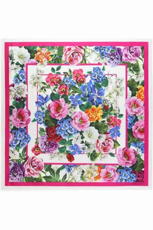 Dolce & Gabbana Schal mit Blumen-Print