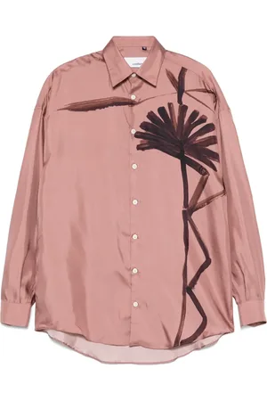 COSTUMEIN Hemd mit Blumen-Print