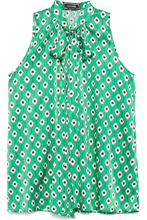 Styland Bluse mit Blumen-Print