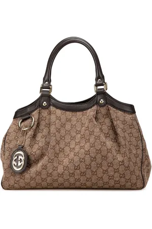 Gucci 2000-2015 GG Canvas Sukey Shopper