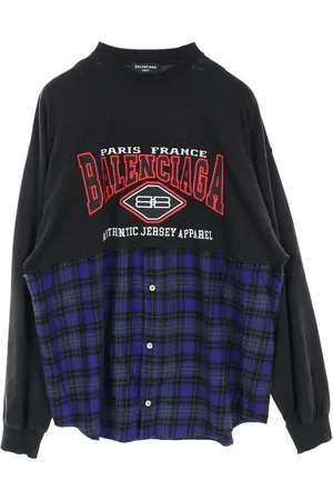 Balenciaga 2000s-2009 Authentic Patched Hemd