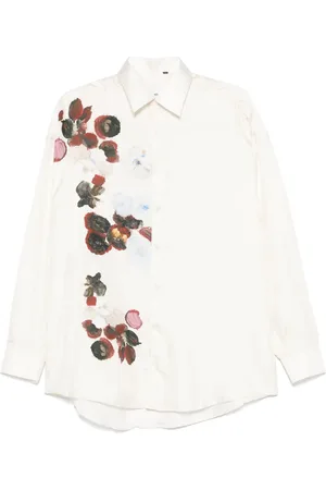 COSTUMEIN Hemd mit Blumen-Print