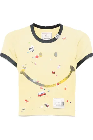 Maison Mihara Yasuhiro T-Shirt mit grafischem Print