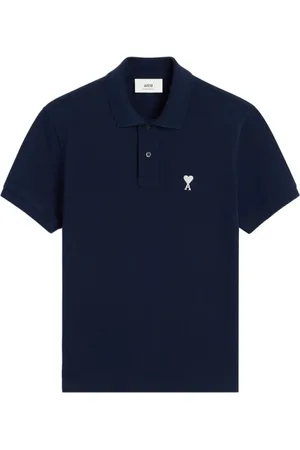 Ami Poloshirt mit Logo-Stickerei